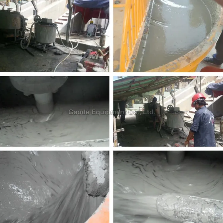 Gaodetec GMA20 Container Type Automatic Grout Mixing Plant with HCS17B Cement Silo